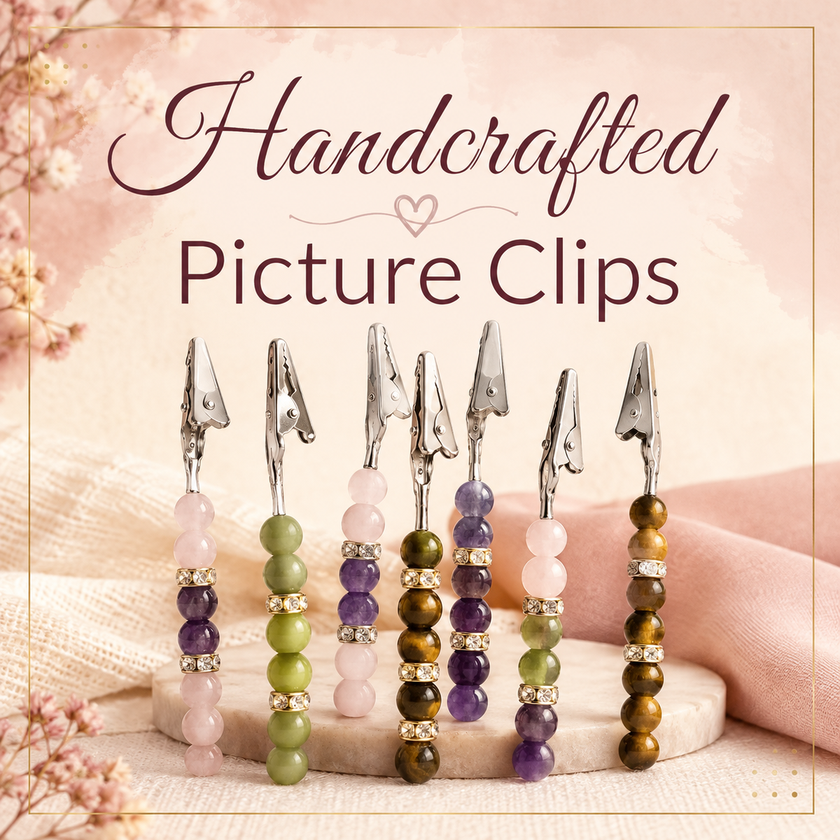 Handcrafted Picture Clips