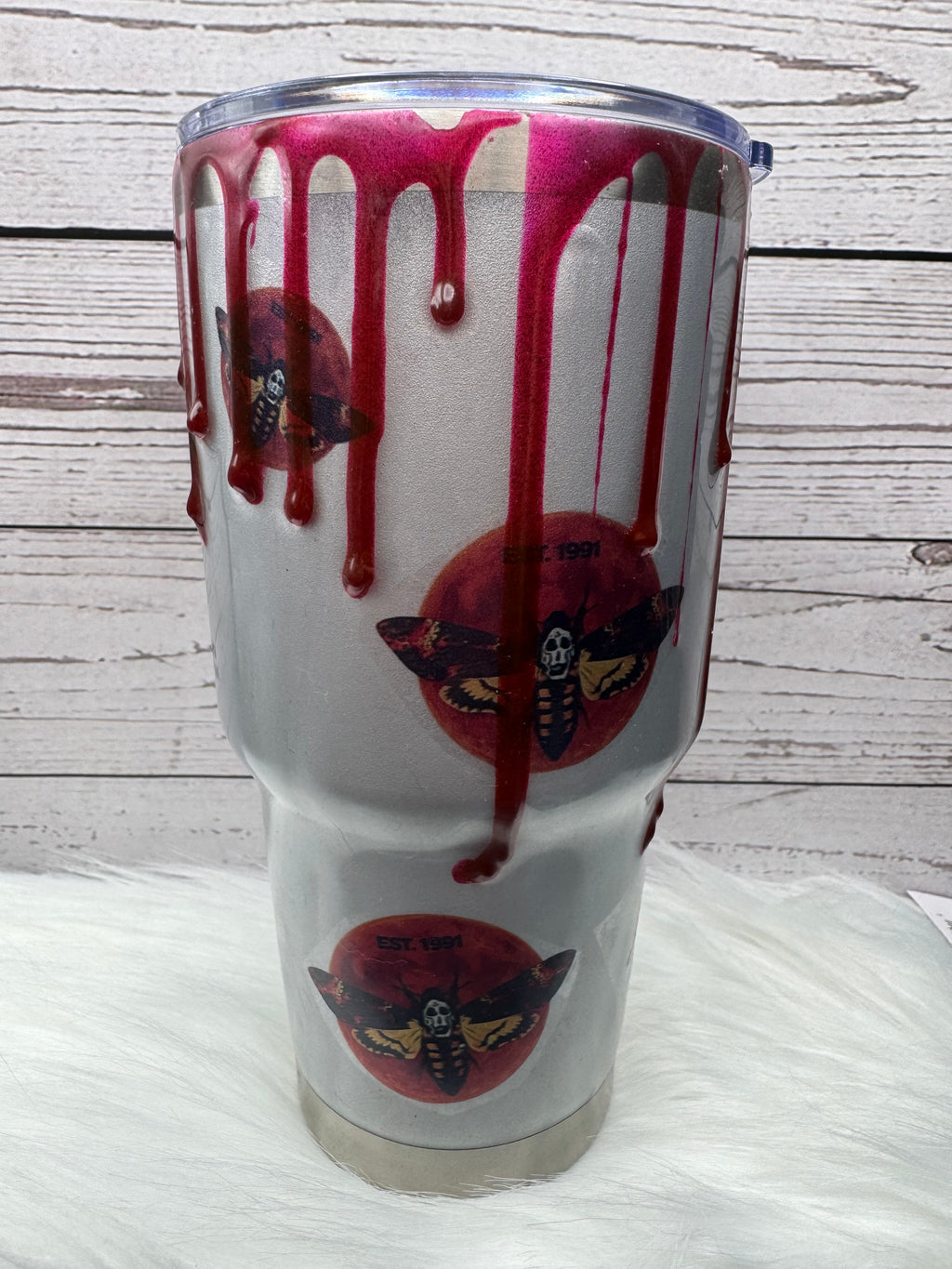 Horror Body Lotion 30oz Stainless Steel Tumbler – Customizable