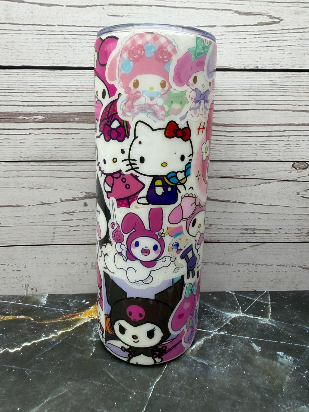 20oz Hello Kitty & Friends Skinny Stainless Steel Tumbler