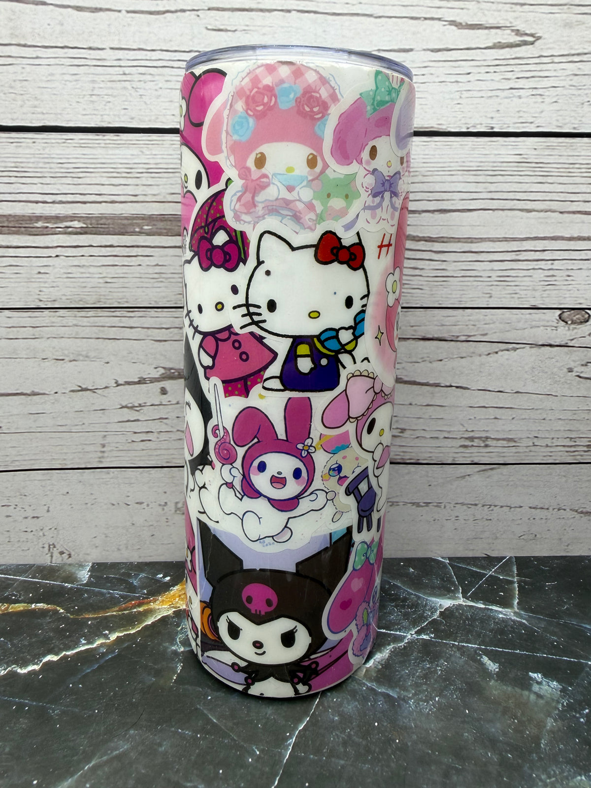 20oz Hello Kitty & Friends Skinny Stainless Steel Tumbler