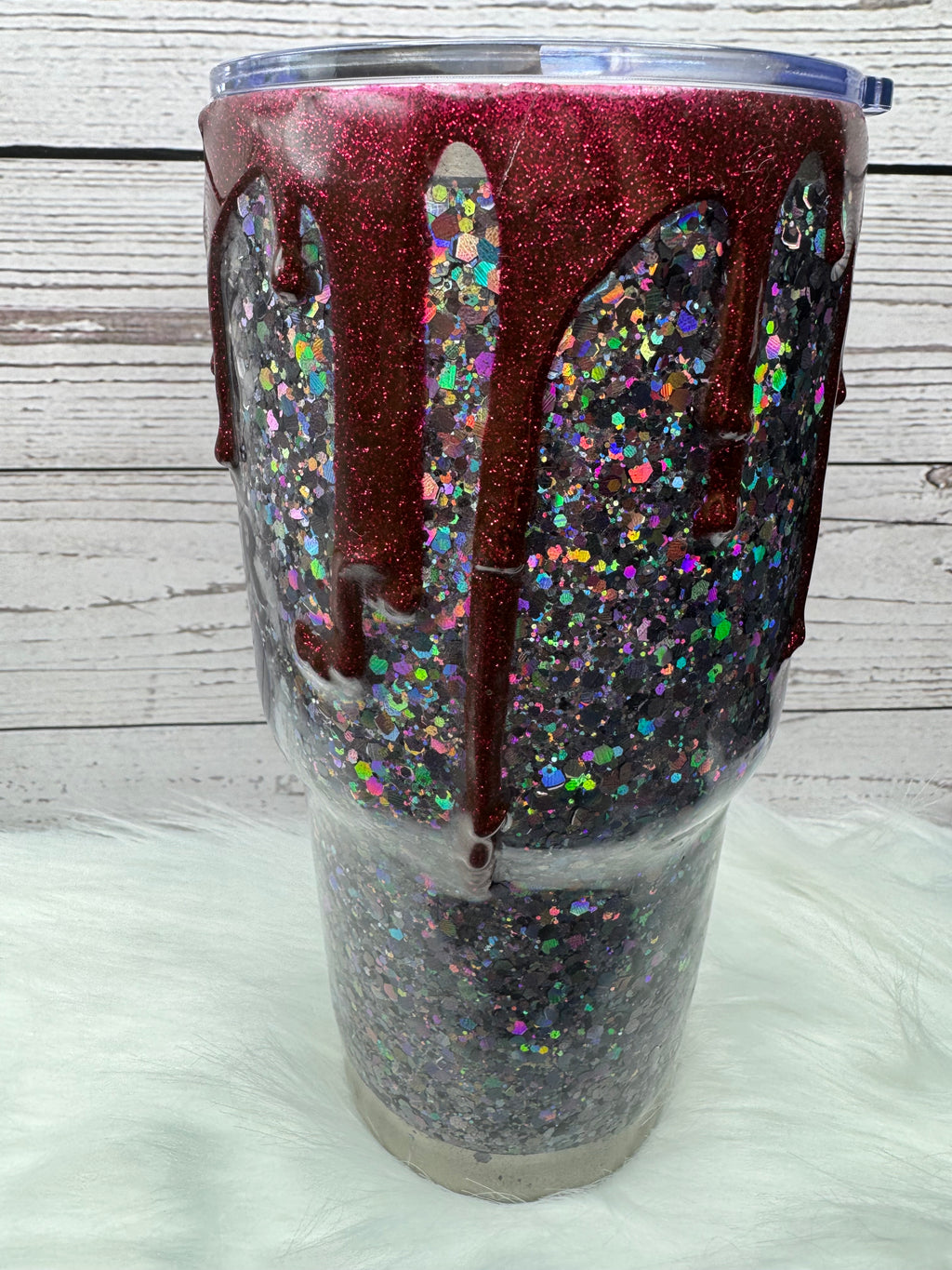Inner Serial Killer 30oz Glitter Tumbler – Customizable