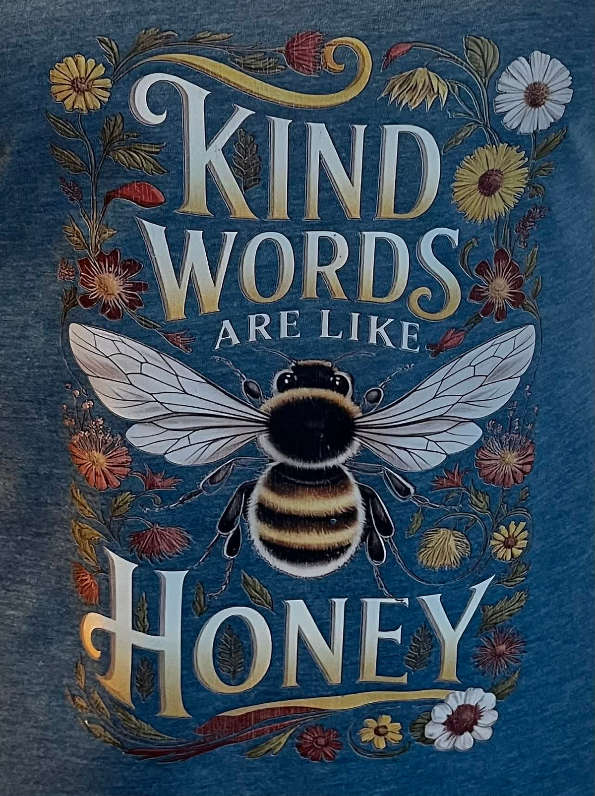 Kind Words Are Like Honey Bee Tank Top – Size Large
