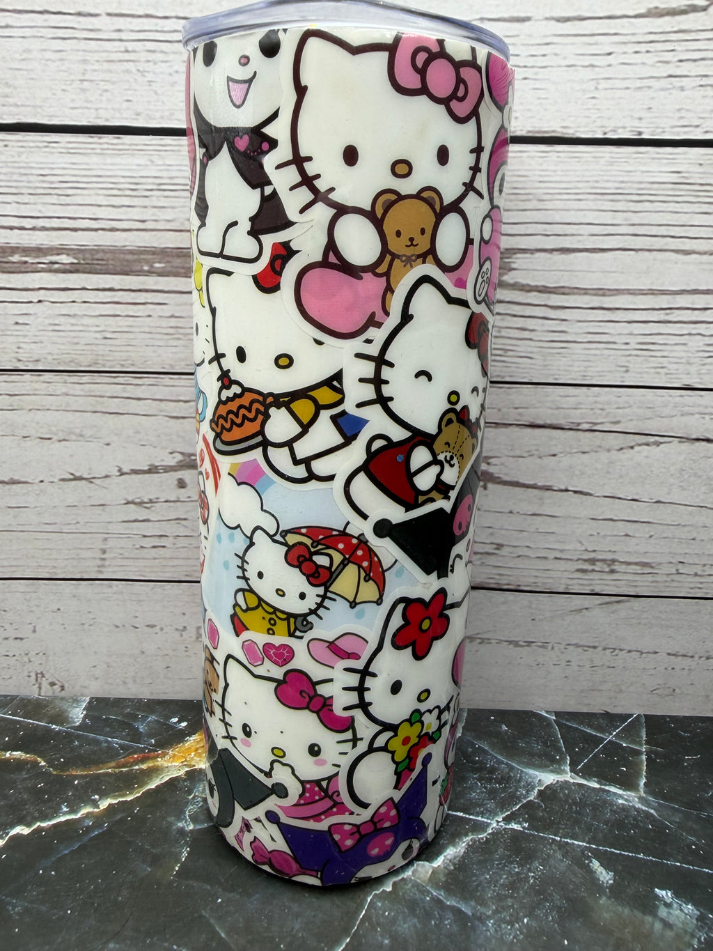 20oz Hello Kitty & Friends Skinny Stainless Steel Tumbler