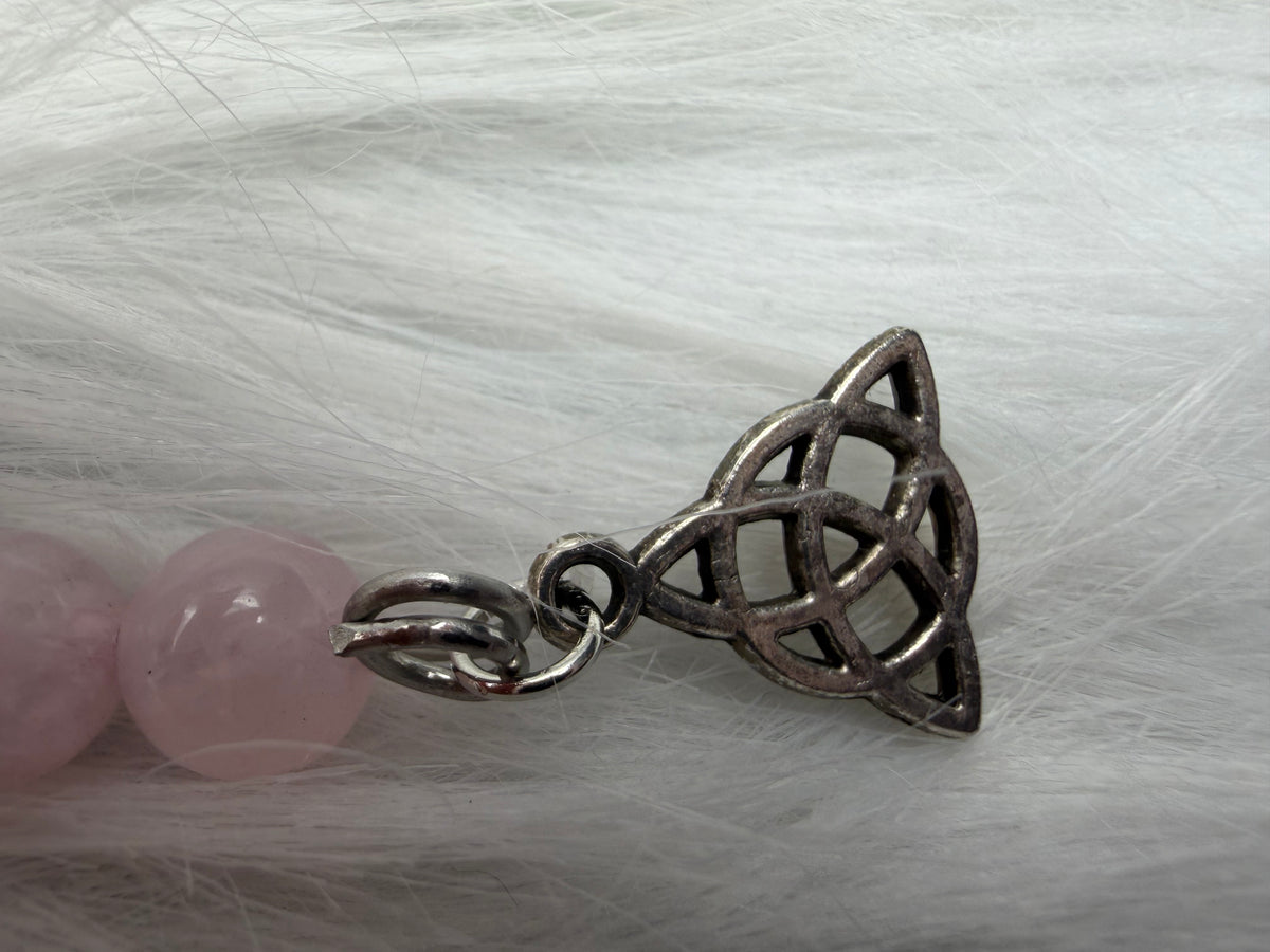 Rose Quartz & Tiger’s Eye Picture Clip