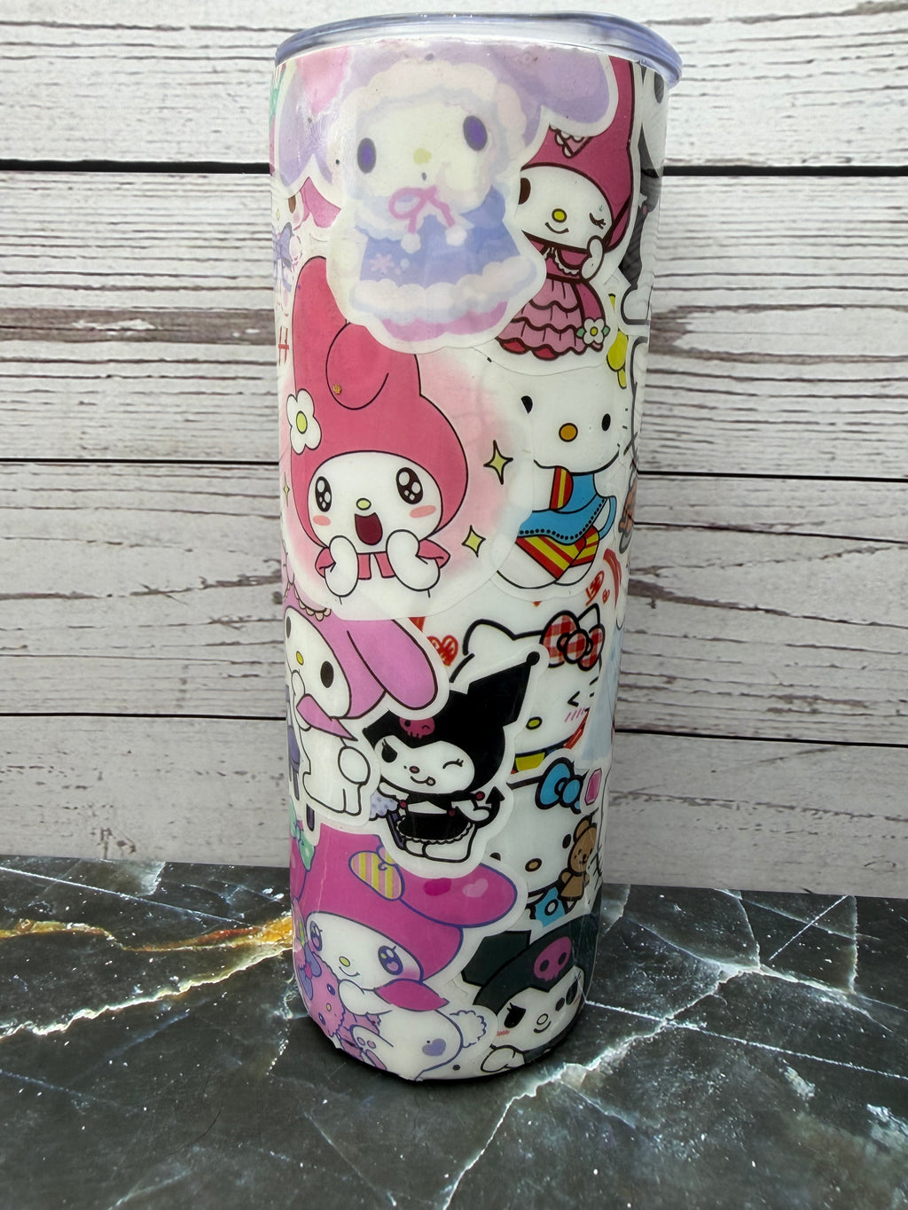 20oz Hello Kitty & Friends Skinny Stainless Steel Tumbler
