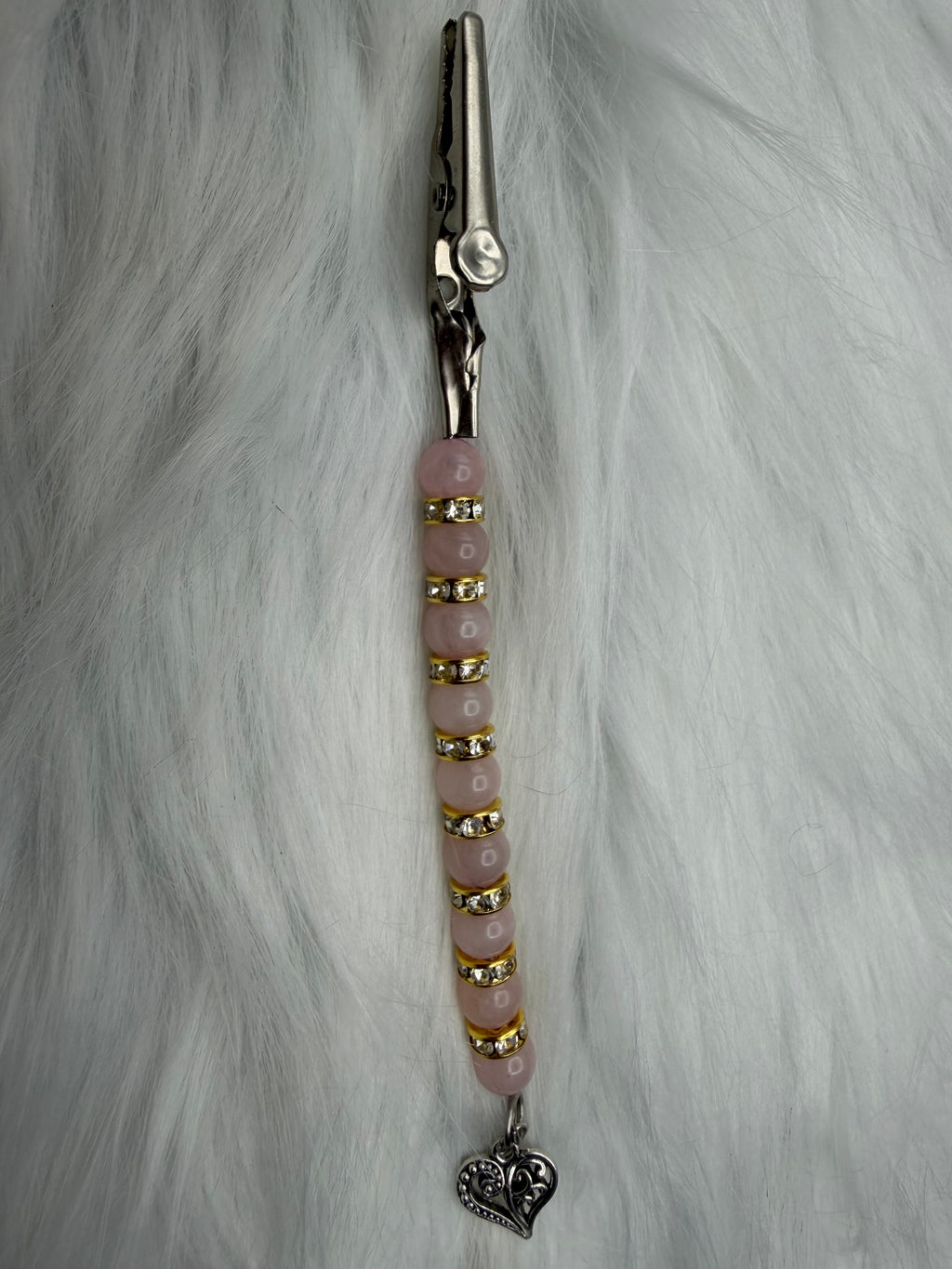 Rose Quartz Gemstone Picture Clip