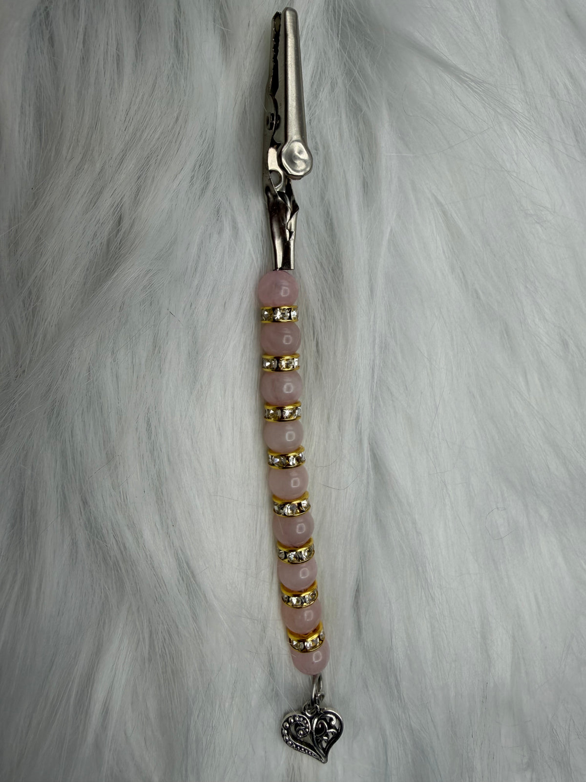 Rose Quartz Gemstone Picture Clip