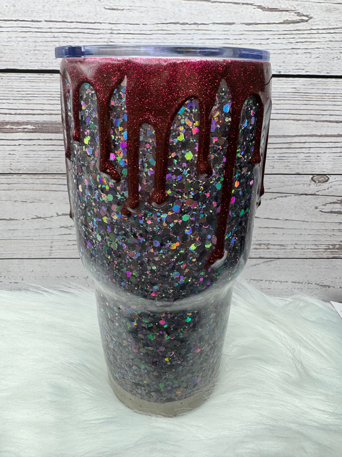 Inner Serial Killer 30oz Glitter Tumbler – Customizable