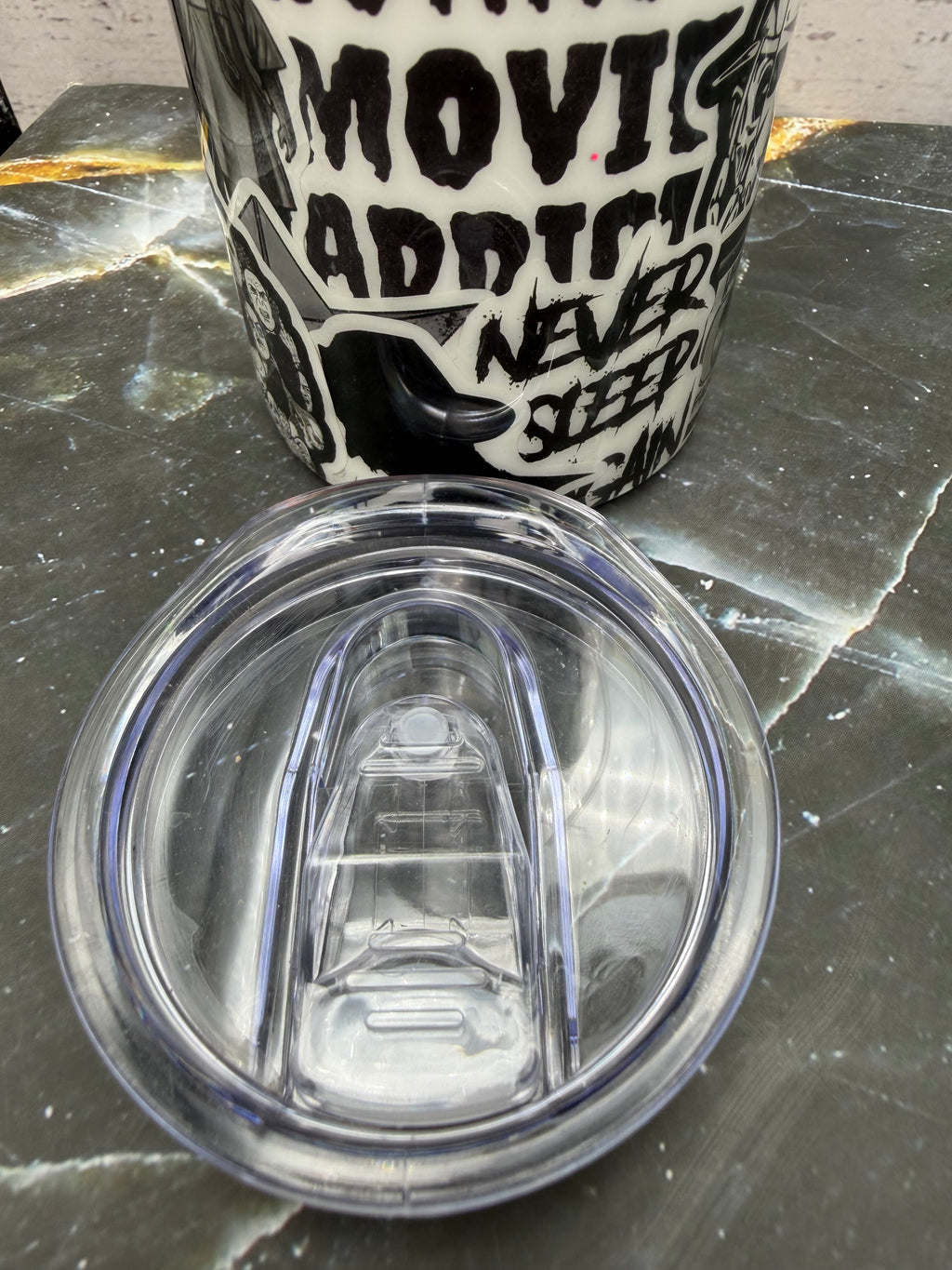 20oz Horror Movie Icons Skinny Stainless Steel Tumbler